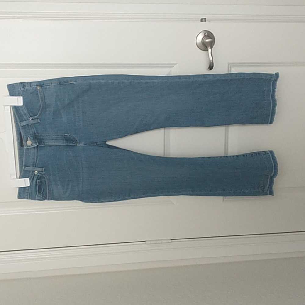 Banana Republic mid-rise crop flare jean